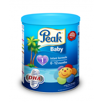 peak infant cereal with milk