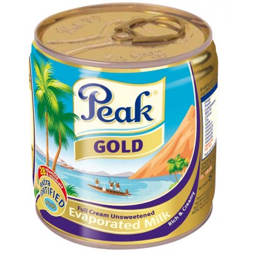 Peak Gold Evaporated Milk 160g - Online Grocery Supermarket Deeski