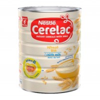 Cerelac Wheat with Milk (6 x1kg) Carton - Baby Cereals after 6months